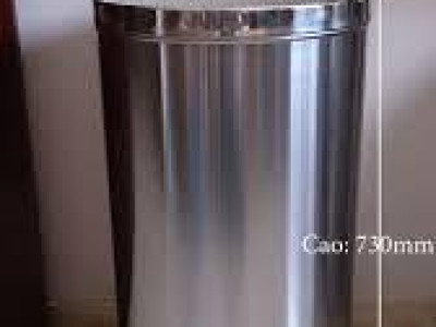 THÙNG RÁC INOX VN-A54 (NẮP LẬT)