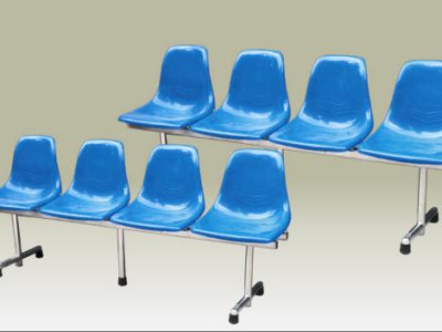 Ghế ngồi chờ mặt nhựa
