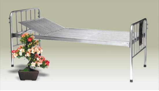 Giường bệnh nhân inox dát inox ký hiệu: GB - 01
