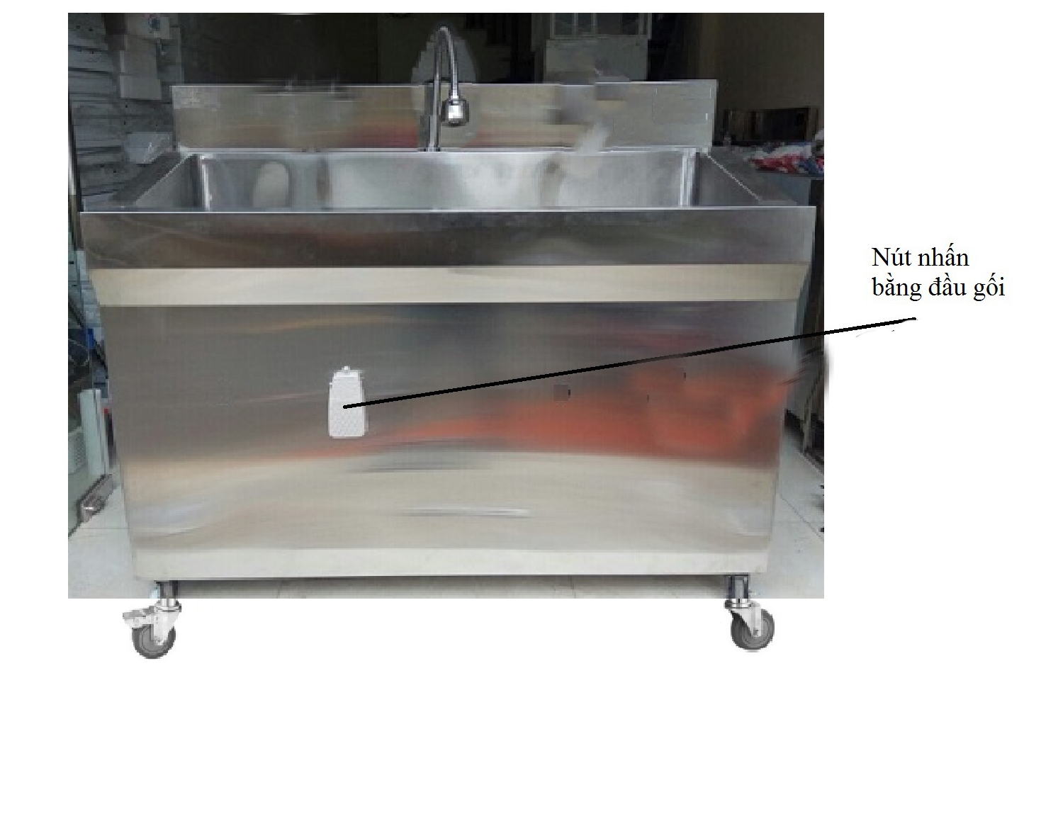 BỒN RỬA TAY INOX -  Model: BR – 01